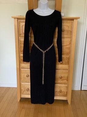 Combo 2 sweater dresses, wool blend, size small - medium. Super cozy and soft.